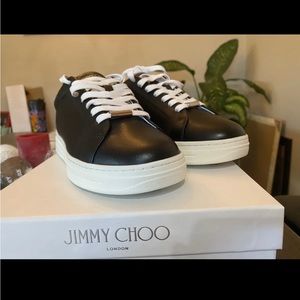 Jimmy Choo Leather Sneakers